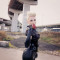 Julie Gems Rubber Fetish Industrial Area