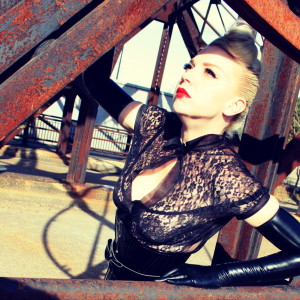 Julie Gems Rubber Fetish Industrial Area